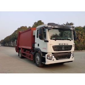 Buy cheap Howo 20Cubic Meter Automatic Transmission Compactor Garbage Truck from wholesalers