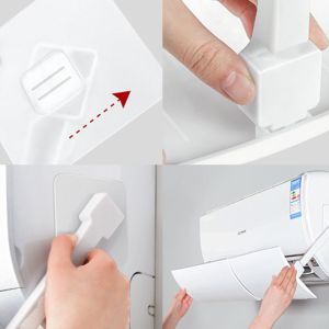 Buy cheap Adjustable Air Conditioner Deflector PP Air Conditioning Shield Home from wholesalers