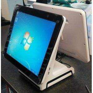 Customizable Bezel-Free I3 POS System with 4G Samsung DDR3 Memory and 32G SSD
