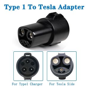Buy cheap Type 1 To Tesla Adapter 60A Tesla To J1772 EV Adapter For New Energy Electric Vehicle Tesla Car Charging Adapter from wholesalers