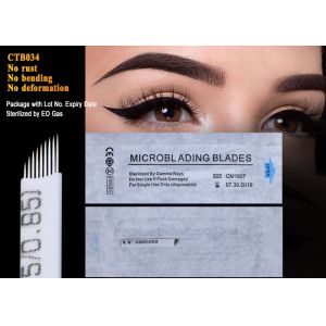 Buy cheap Permanent Makeup Eyebrow Blade Microblading Needles With Lot. No. And Expiry Date from wholesalers