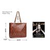 Buy cheap Extra Large Brown Serpentine Faux Crossbody Leather Tote Handbags from wholesalers