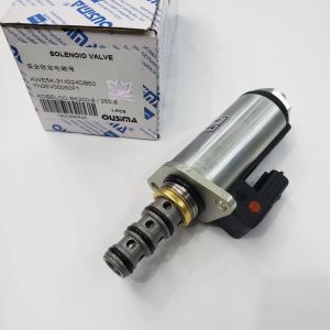 Buy cheap OUSIMA Hydraulic Pump Solenoid Valve KWE5K-31 G24DB50 YN35V00050F1 With Red Point For Kobelco SK200-8 SK250-8 from wholesalers