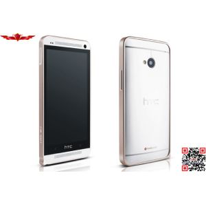 Ultra Thin 0.6MM Aluminum Bumper For HTC NEW ONE Multi Color Gift Box Yes