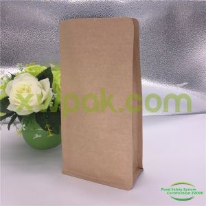 Buy cheap Custom Printed Foil Food Grade Brown Paper Bags With Valve Customized Color from wholesalers