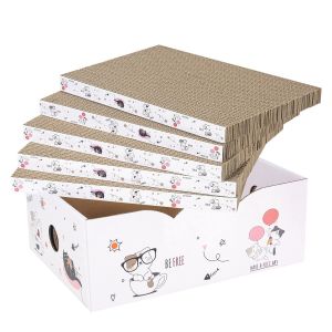 Buy cheap Cat Scratcher Cardboard,Reversible,Durable Recyclable Cardboard, Premium Scratch,Suitable for Cats to Rest, Grind Claws and Play from wholesalers