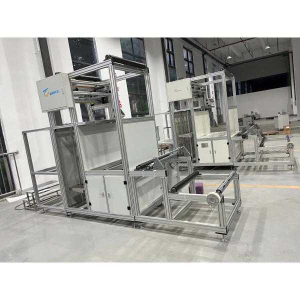 Quality High Efficiency Full-auto  Air Glass Fiber  Paper Pleating Machine for sale