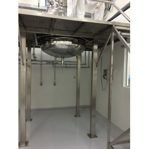 Buy cheap Paintball / Cosmetic Stainless Steel Vessel With Multi - Layer Stirrer from wholesalers