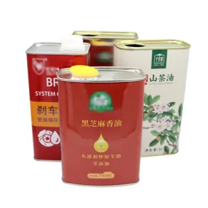 Buy cheap Rectangular Car Paint Tin With Toyota Cap And 4 Color Print from wholesalers