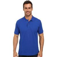 Buy cheap Adult Rib - knit neck Short Sleeve Polo Shirts 100% Cotton With Sublimation Logo product