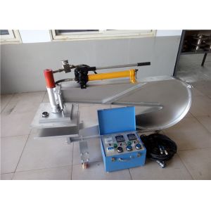 Buy cheap Manual Hydraulic Press Rubber Belt Repair Machine Equipped With Wheels from wholesalers