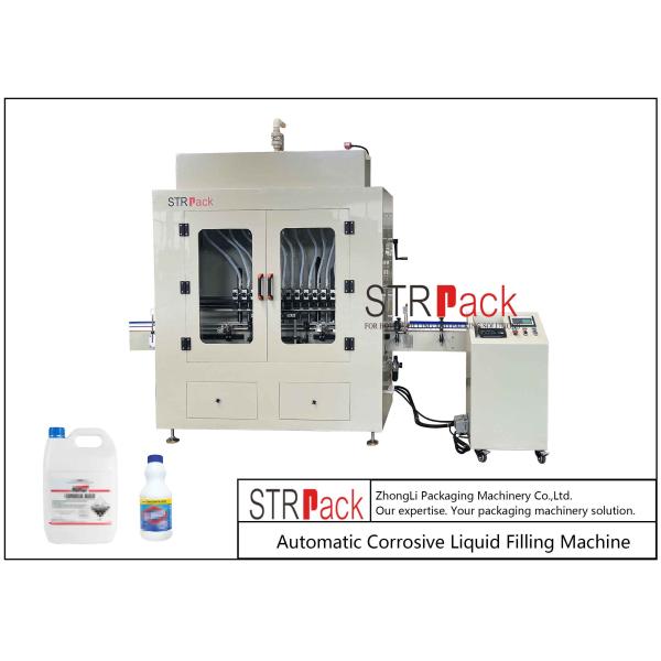 Quality Full Automatic Harpic Filling Machine 4000B / H Toilet Cleaner for sale