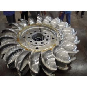Buy cheap High Efficiency Stainless Steel Pelton Turbine Runner/Pelton Wheel for Hydropower Project from wholesalers