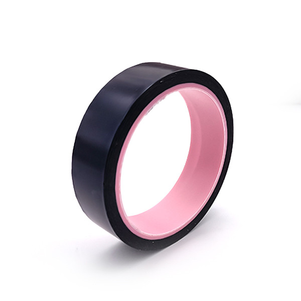 Buy cheap 2.5mil ESD Black Heat Resistant Tape Low Electrostatic Discharge from wholesalers