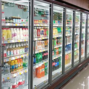 Buy cheap High-Capacity Air-Cooled Refrigerated And Fresh-Keeping Display Cabinet from wholesalers