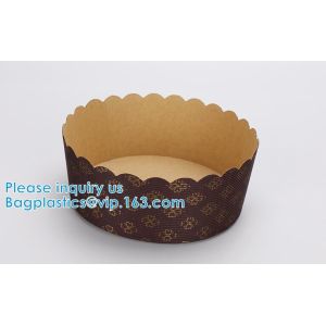 Panettone Disposable Paper Round Cake Molds Paper Molds CAKE CUP Baking Cups
