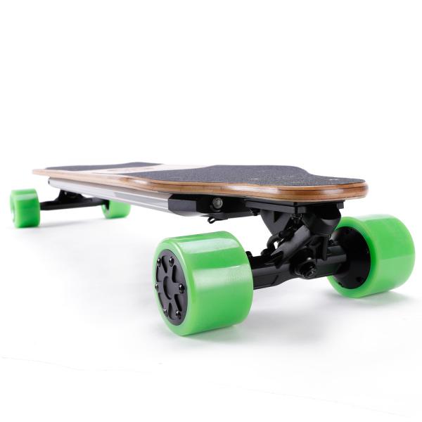 Quality Green 70mm Wheel Boosted Electric Skateboard Longboard With Regenerative Brake for sale