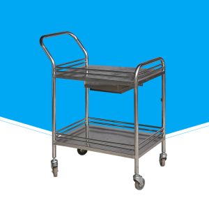 Buy cheap Metal / Electrolytic Plate Hospital Trolley Durable For Surgical Instrument from wholesalers