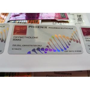 Buy cheap Phoenix Pharmacetical Injection Custom Vial Labels With Laser Hologram Materail from wholesalers