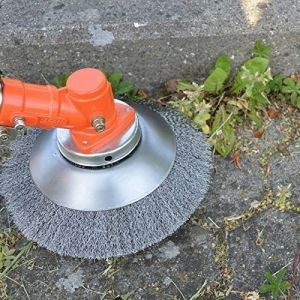 Buy cheap Professional Knotted 200mm sweeper Weed brush for grass trimmer from wholesalers