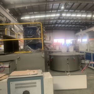 Buy cheap Compact Structure 900kg/H Plastic Mixer Machine PLC Control from wholesalers