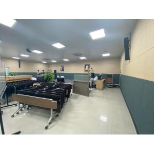 Buy cheap Conference Hall Fireproof Easy-installation Fabric Wrapped Acoustical Wall Panels Absorbing Board from wholesalers