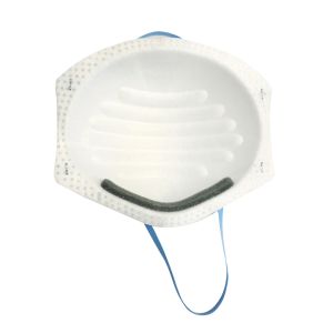 Buy cheap Nonwoven FFP2 Cupped Face Mask , Head Wearing Disposable Dust Mask from wholesalers
