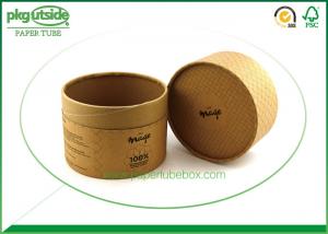 Buy cheap Handmade Cardboard Tube Boxes Embossing Surface Finish Damp - Proof Eco - Friendly product