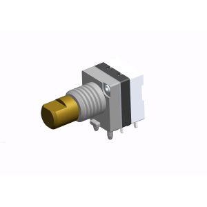 Single Unit Digital Incremental Encoder , Vertical Mounting Rotary Type Encoder