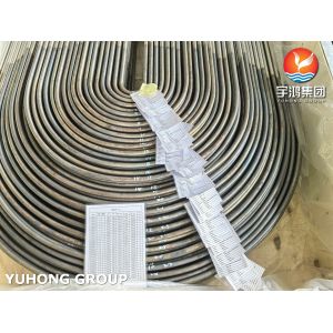 Buy cheap SA213 TP304L Stainless Steel U Bend Boiler Tube For Hot Water Boilers and Condensers from wholesalers