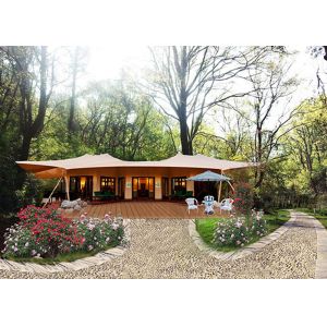 Buy cheap Outdoor Luxury House Hotel Bell Tent With Aluminium Profile Structure from wholesalers