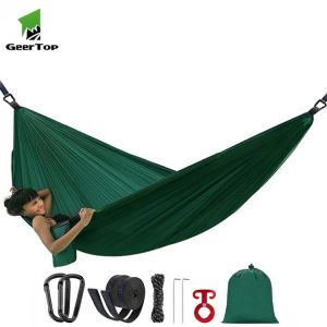 Buy cheap OEM Logo L260cm Portable Camping Hammock for Garden from wholesalers