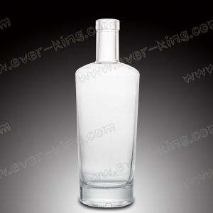 Buy cheap Embossing Clear 1000 ML Rum Glass Alcohol Bottles from wholesalers