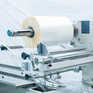 Buy cheap Pillow Back Sealing Anti Fog Film Packing Machine Dimple Surface from wholesalers