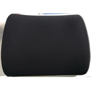 Buy cheap cooling football mesh Lumbar backrest with cooling gel-infused foam black color product