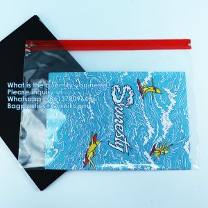 Buy cheap Zipper Pouch Bags, Clear Waterproof Document Bag, Assorted Color File Pockets, Large Capacity Plastic File Jackets, Multipurpose For Travel School from wholesalers