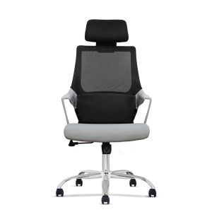 Buy cheap Ergonomic Mesh Office Chair, High Back Desk Chair - Height Adjustment, tilt & swivel + height adjustable lumbar support from wholesalers