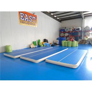Buy cheap Floating Water Blue Inflatable Sports Games Air Track Tumbling Mat For Gymnastics from wholesalers