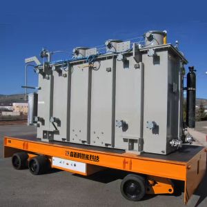 Buy cheap Electric Industrial Transfer Cart Heavy Load Magnetic Brake For Workshop from wholesalers