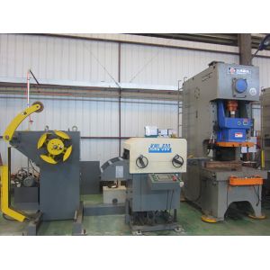 Buy cheap Compression Molding Process Clip Decoiler Straightener Feeder Stamping Automation Equipment from wholesalers