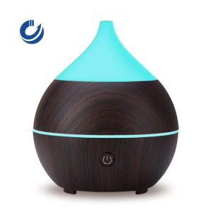 Buy cheap Dark Wood Grain Ultrasonic Bluetooth Aroma Diffuser With Speaker from wholesalers