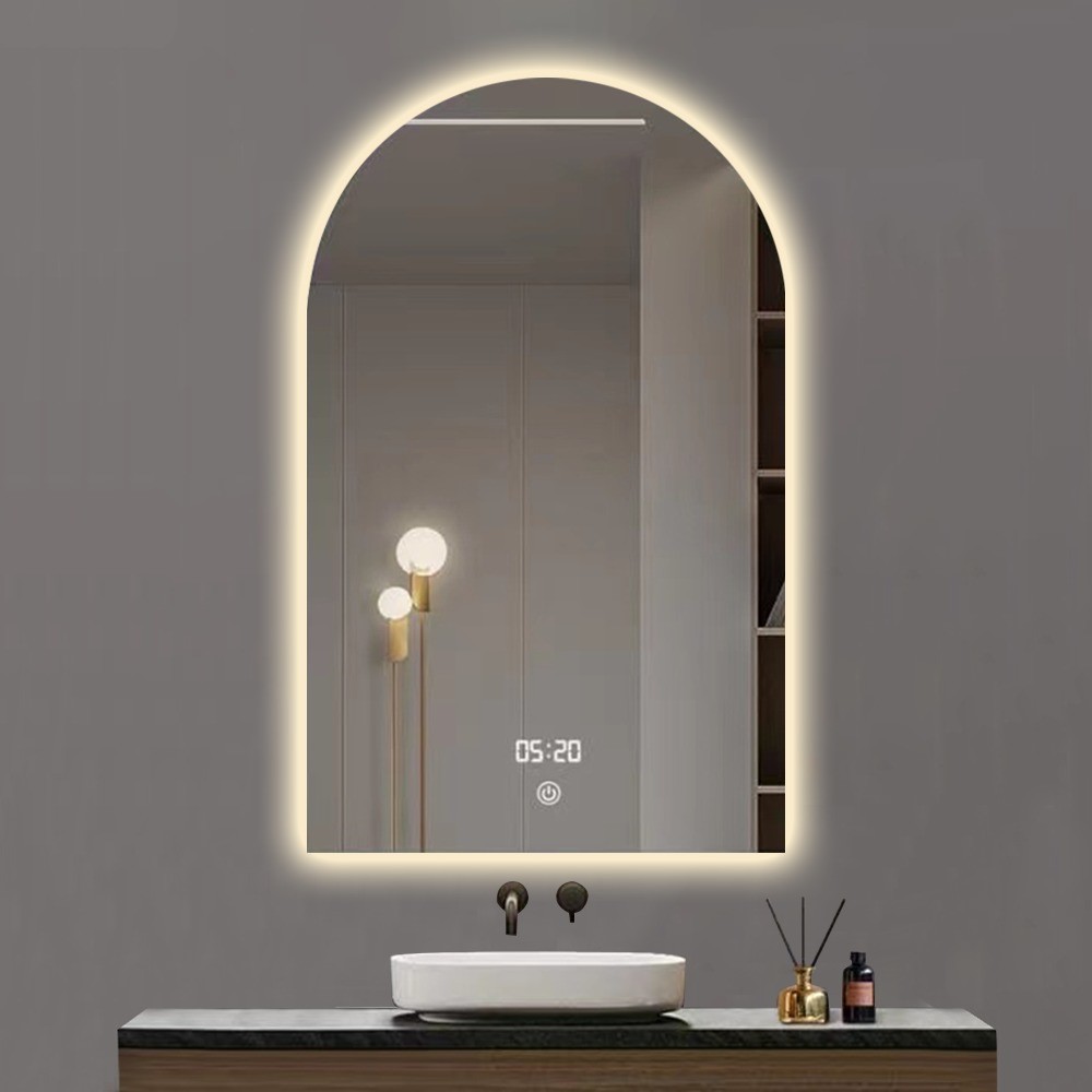 Buy cheap Hotel Home Bathroom Decoration Modern Design Touch Screen Smart Mirror With LED Lights and Sensor Switch from wholesalers