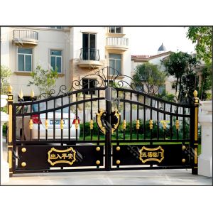Buy cheap Custom Aluminum Villa Gate Modern Design Galvanized Finish from wholesalers