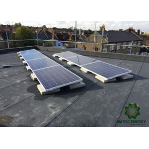 Solar Panel Modules Structure Rooftop Flat Roof Solar Mounting System Sale Solar