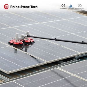 Labor-Saving Spin Scrubber Solar Cleaning System PV Power Panels Maintentain