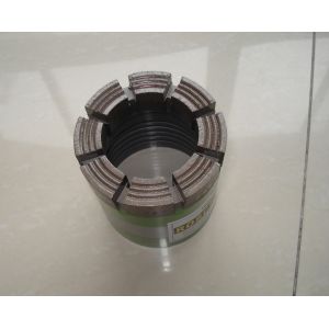 Gold Mining Diamond Core Drill Bits NQ HQ PQ For Diamond Core Drilling