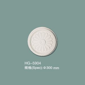 Buy cheap Polyurethane Ceiling Medallion PU Ceiling Tile HG-5904 from wholesalers