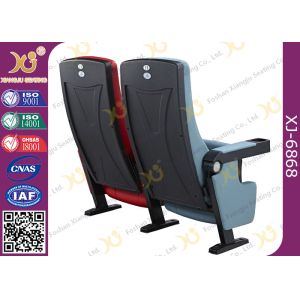 Buy cheap Metal Frame Inner Structure Cupholder Cinema Chairs With Pushing Back from wholesalers