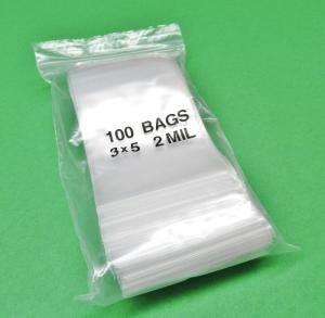 Buy cheap Plastic Material Heavy Duty Zip Lock Bags , Clothes Packaging Clear Zip Seal Bags product
