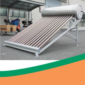 China SS304 Low Pressure Solar Water Heater 200L 30 Tube Solar Hot Water System on sale